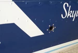 Handle retracted