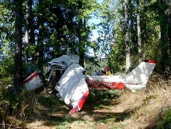 Guy Thornburg testimonial aircraft photo